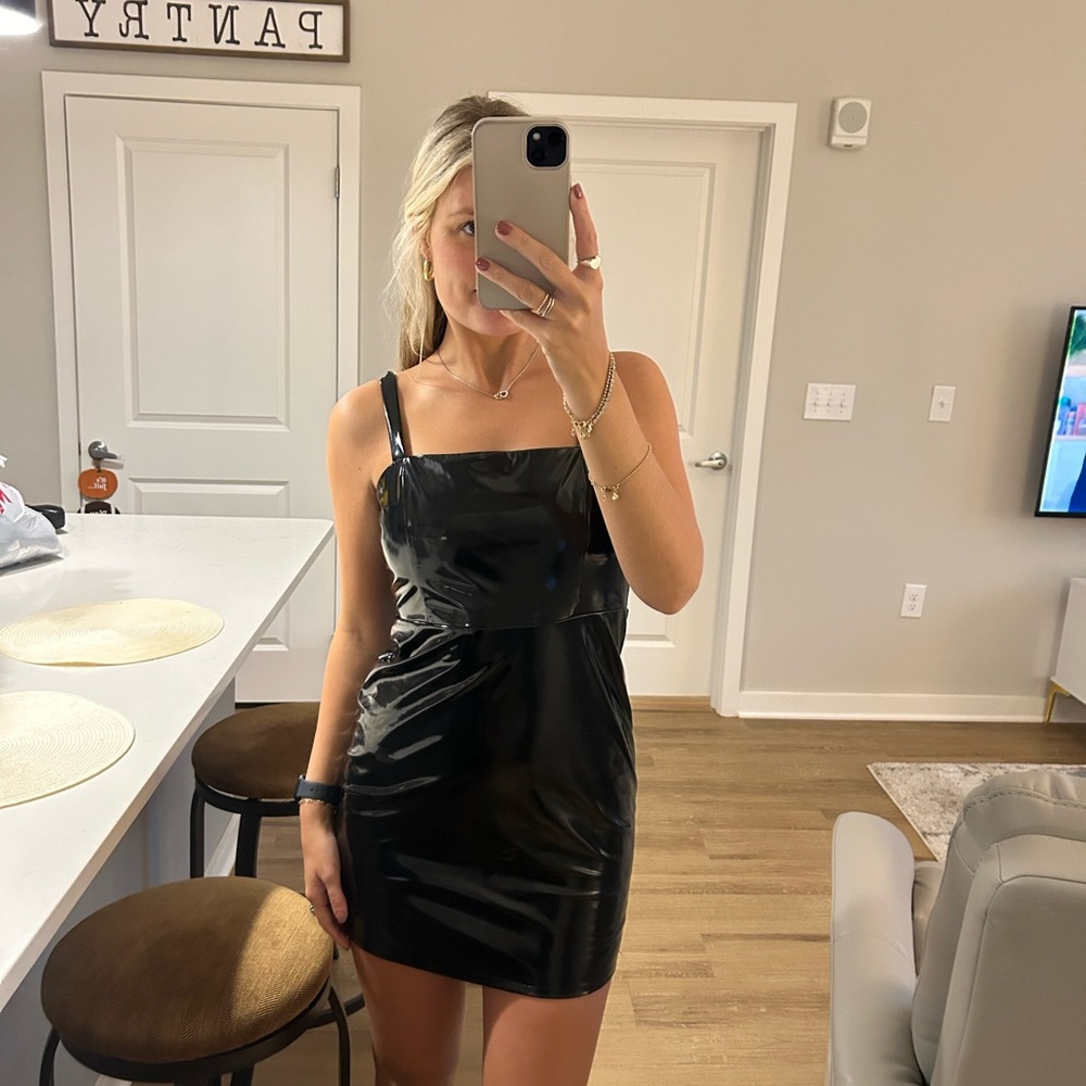 Pant Store Black Leather Dress